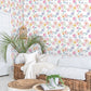 VaryPaper Watercolor Peony Floral Peel and Stick Wallpaper