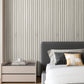 VaryPaper Grey Wood Slat Wallpaper