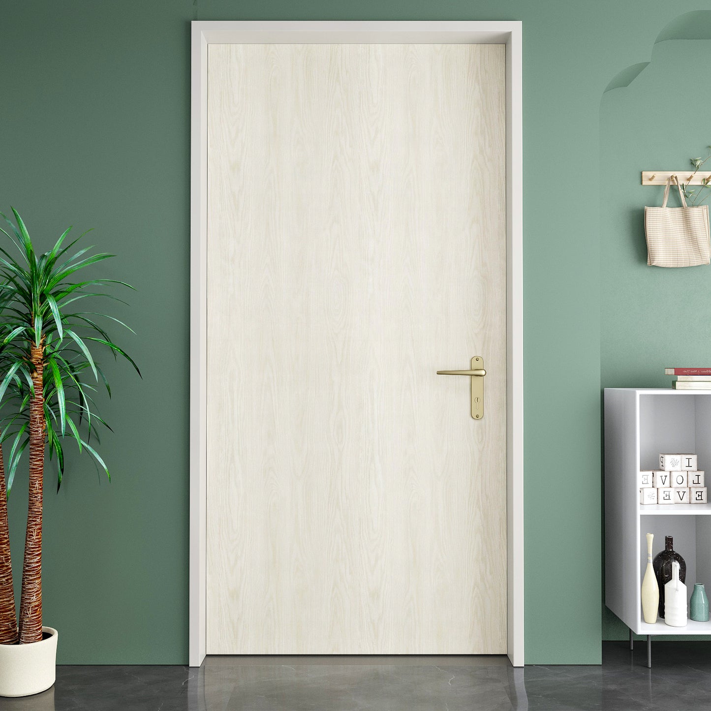 VaryPaper Off White Wood Grain Contact Paper