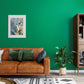 VaryPaper Thick Matte Green Peel and Stick Wallpaper