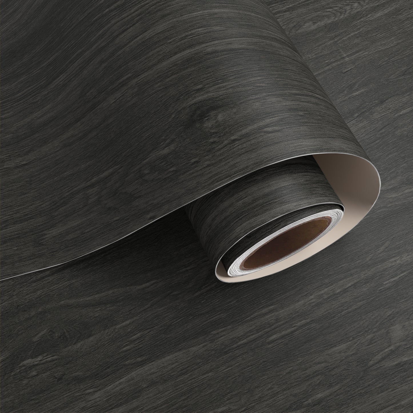 VaryPaper Dark Grey Brown Wood Contact Paper