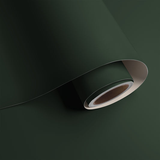 VaryPaper Matte Dark Green Contact Paper Skin-friendly