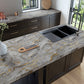 VaryPaper Matte Grey Gold Marble Contact Paper