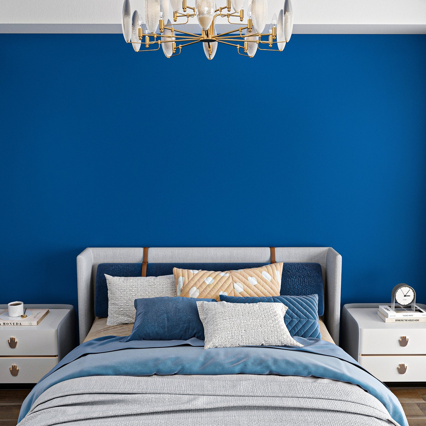 VaryPaper Thick Royal Blue Peel and Stick Wallpaper