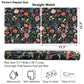 VaryPaper Dark Wildflower Floral Peel and Stick Wallpaper