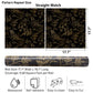 VaryPaper Black and Gold Floral Bird Wallpaper