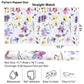 VaryPaper Watercolor Daisy Wildflower Peel and Stick Wallpaper