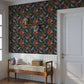 VaryPaper Vintage Dark Bird Floral Peel and Stick Wallpaper