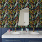 VaryPaper Colorful Bird Peacock Feather Wallpaper