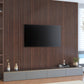 VaryPaper Dark Brown Wood Slat Wallpaper