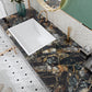 VaryPaper Black and Gold Marble Marble Contact Paper