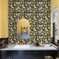 VaryPaper Dark Daisy Butterfly Peony FLoral Wallpaper