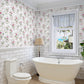 VaryPaper Pink Wildflower Floral Peel and Stick Wallpaper