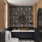 VaryPaper Dark Wildflower Floral Peel and Stick Wallpaper