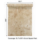 VaryPaper Tan Cracked Concrete Wallpaper