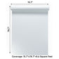 VaryPaper Lustre White Brushed Stainless Steel Contact Paper