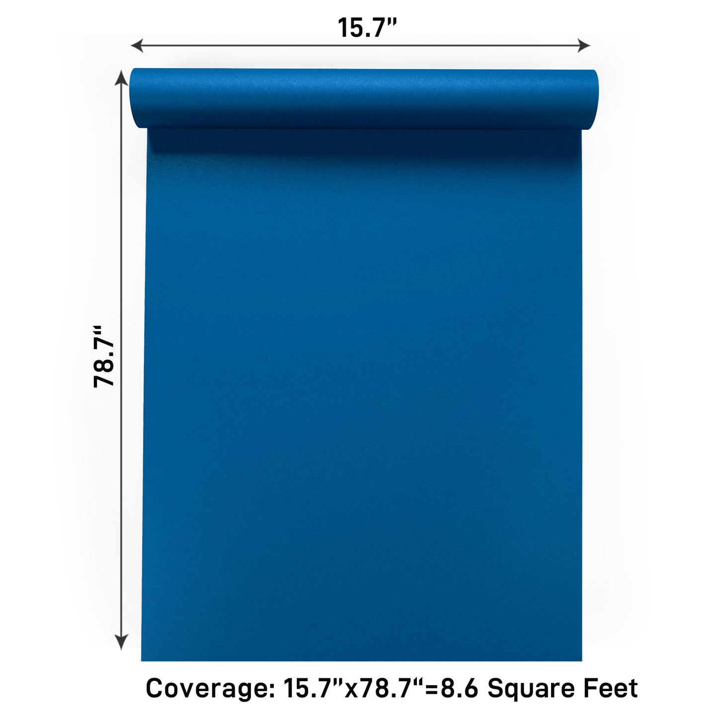 VaryPaper Thick Royal Blue Peel and Stick Wallpaper