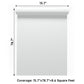 VaryPaper Matte White Contact Paper Skin-friendly