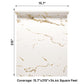 VaryPaper Matte White Marble Contact Paper