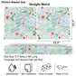 VaryPaper Pink Blue Green Floral Wallpaper