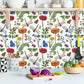 VaryPaper Boho Dragonfly Floral Peel and Stick Wallpaper