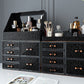 VaryPaper Black Chunky Glitter Wallpaper