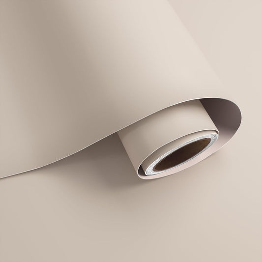 VaryPaper Matte Light Brown Contact Paper Skin-friendly