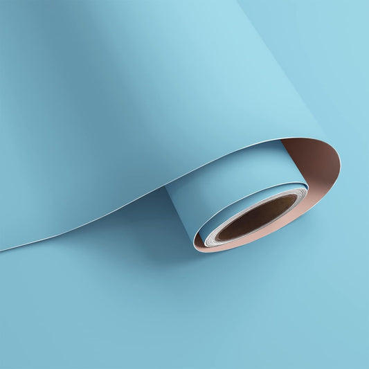 VaryPaper Light Blue Contact Paper Skin-friendly
