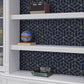 VaryPaper Navy Blue Hexagon Geometric Wallpaper