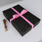 VaryPaper Black Chunky Glitter Wallpaper