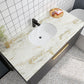 VaryPaper Matte Gold Beige Marble Contact Paper
