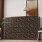 VaryPaper Black and Gold Floral Bird Wallpaper