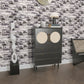 VaryPaper Grey Brick Wallpaper