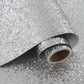 VaryPaper Silver Chunky Glitter Wallpaper