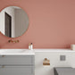 VaryPaper Thick Matte Peach Pink Peel and Stick Wallpaper