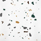 VaryPaper White Terrazzo Peel and Stick Floor Tile