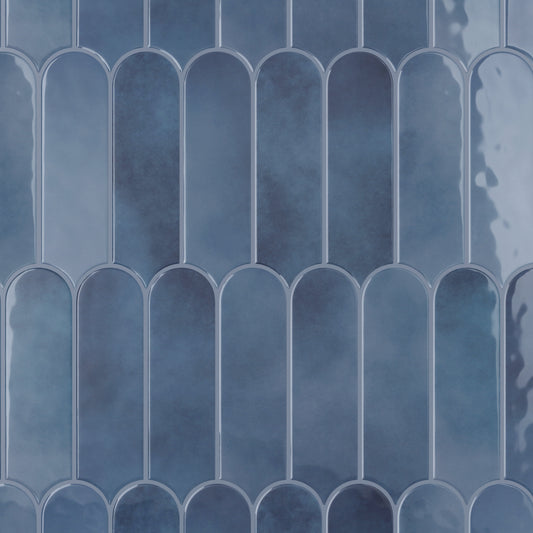 VaryPaper Blue Peel and Stick Backsplash Wall Tiles