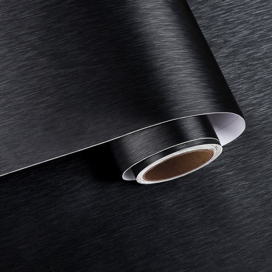 VaryPaper Black Stainless Steel Contact Paper