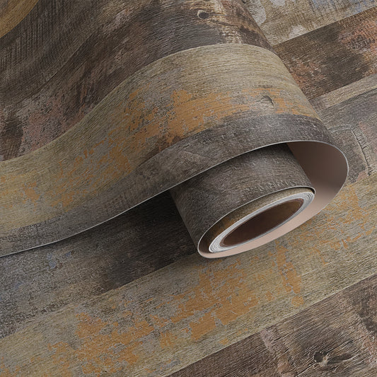 VaryPaper Rustic Brown Wood Contact Paper