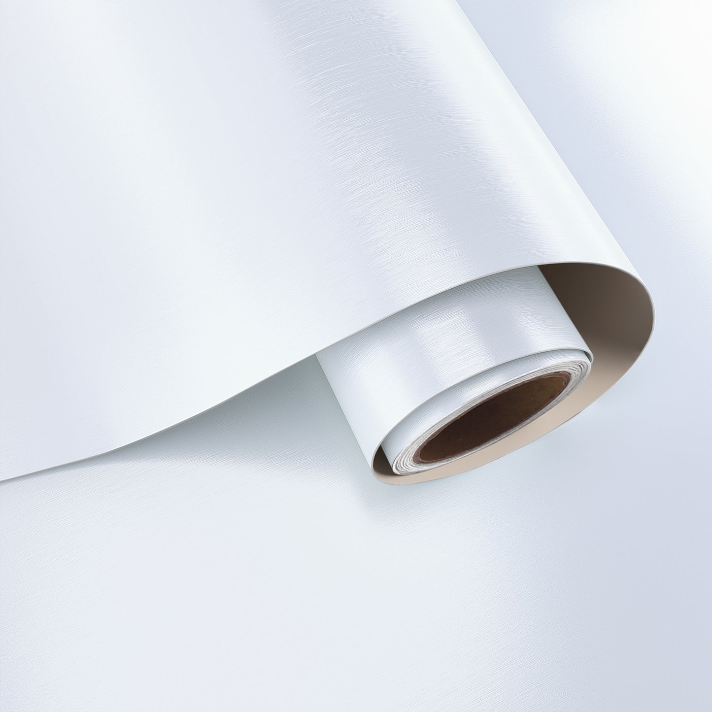 VaryPaper Lustre White Brushed Stainless Steel Contact Paper