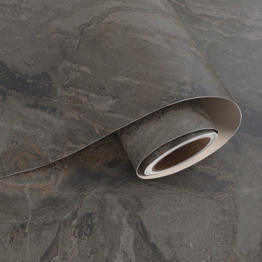 VaryPaper Dark Smoky Brown Marble Contact Paper