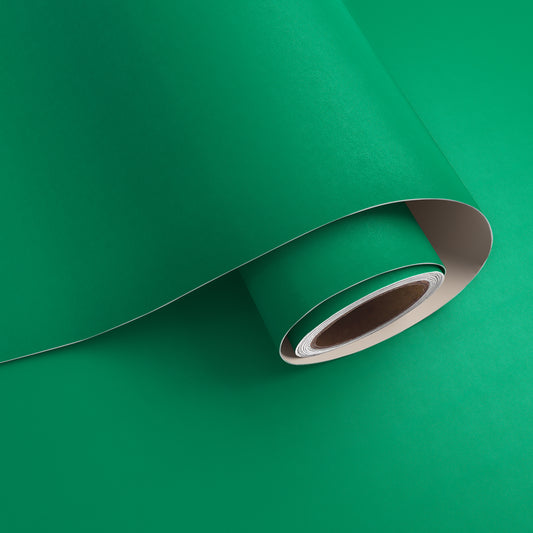 VaryPaper Thick Matte Green Peel and Stick Wallpaper