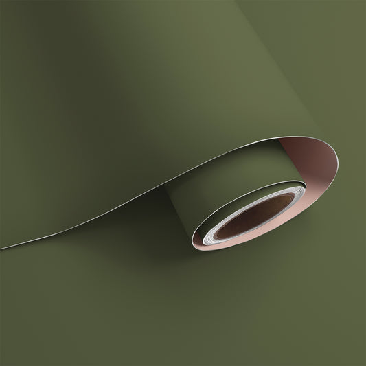 VaryPaper Olive Green Contact Paper Skin-friendly