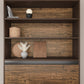 VaryPaper Rustic Dark Brown Wood Contact Paper