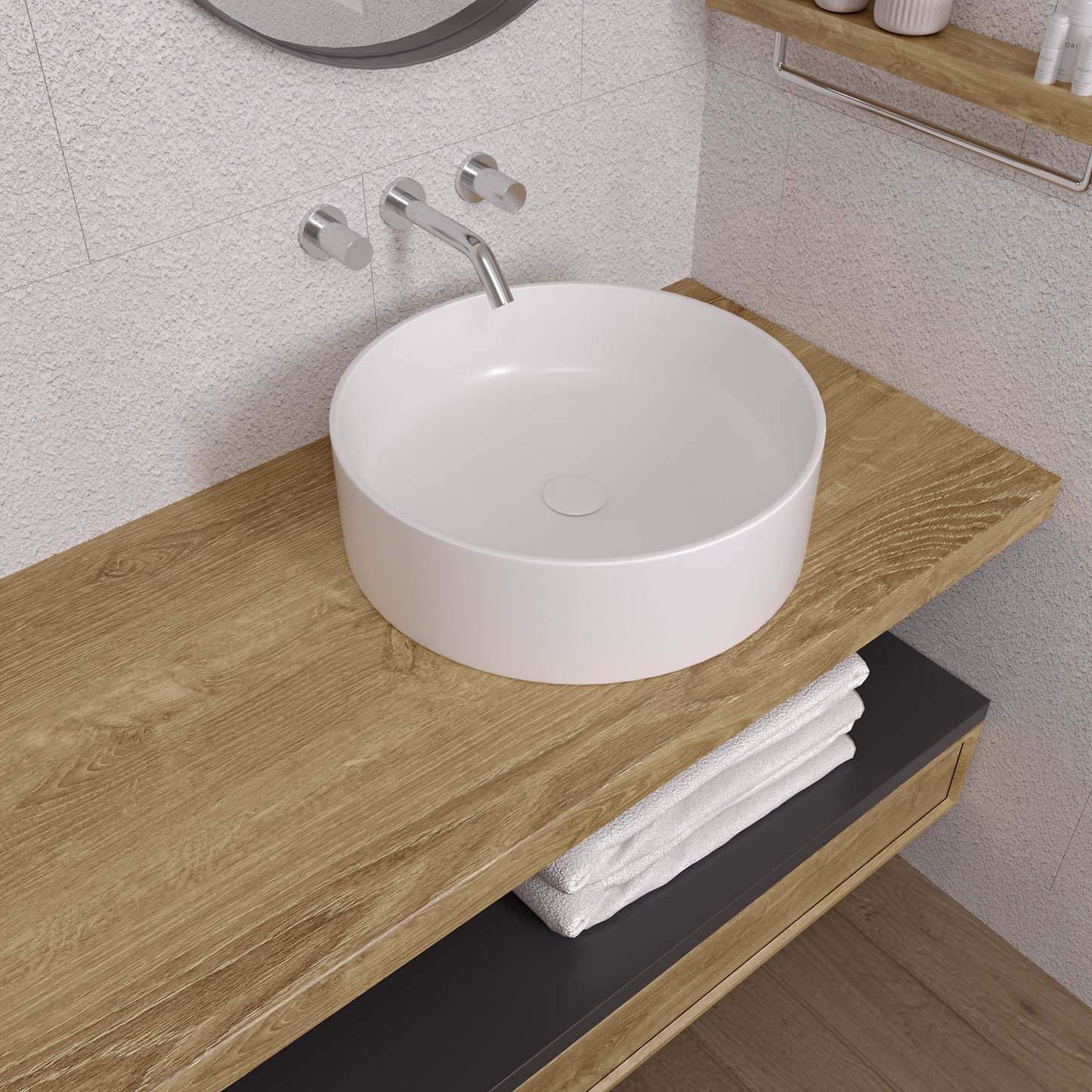 VaryPaper Light Brown Wood Grain Contact Paper