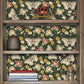 VaryPaper Dark Daisy Butterfly Peony FLoral Wallpaper
