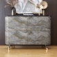 VaryPaper Matte Grey Gold Marble Contact Paper
