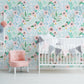 VaryPaper Pink Blue Green Floral Wallpaper