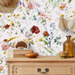 VaryPaper Watercolor Butterfly Floral Wallpaper