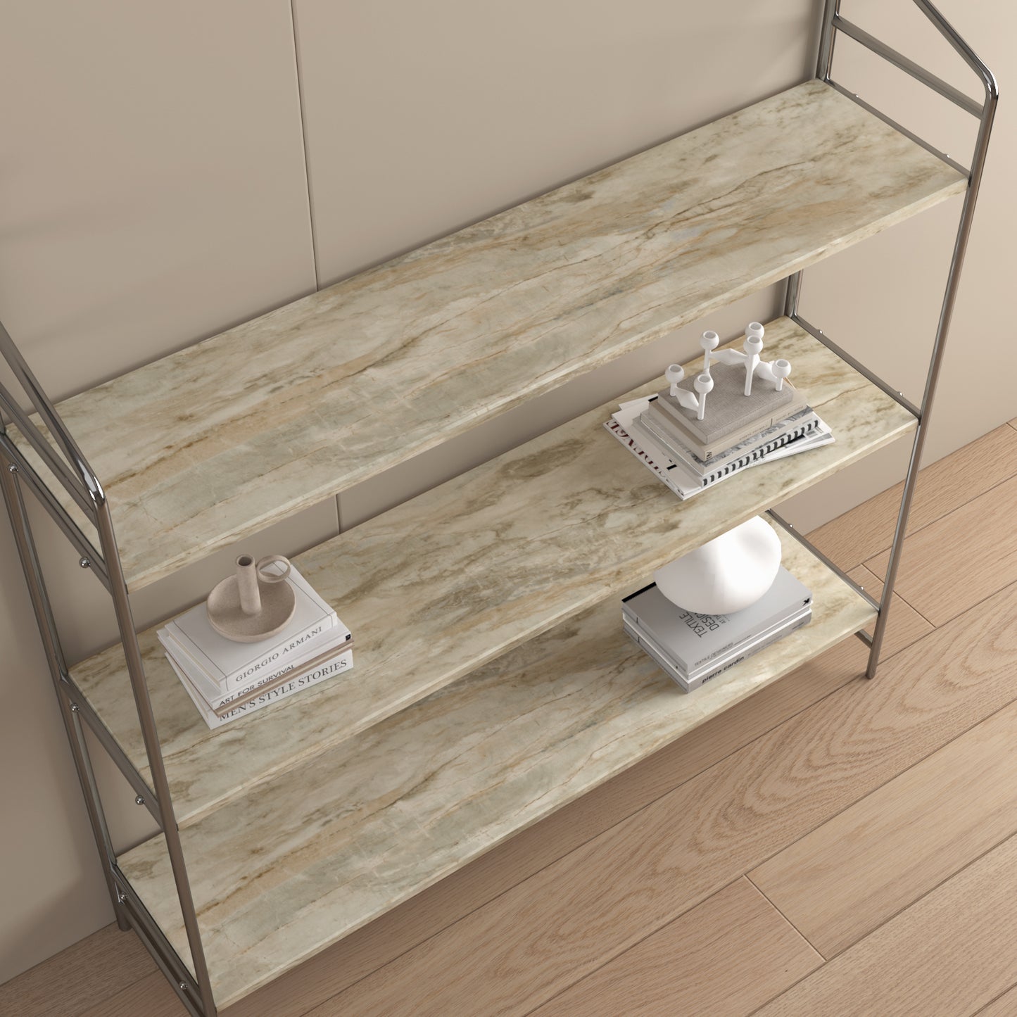 VaryPaper Beige Slate Marble Contact Paper